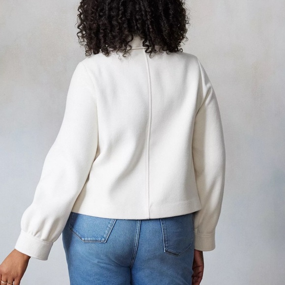 LC Lauren Conrad Off White Coat - Picture 13 of 14